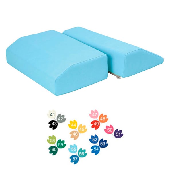 Satz trapezförmiger Haltungskeile von Kinefis (50 x 14 x 32 cm) – In verschiedenen Farben erhältlich